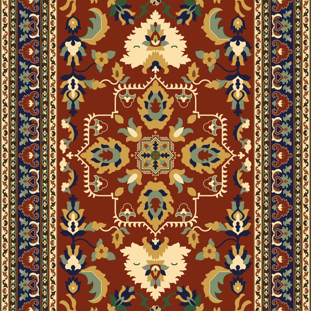 gls-c16-cover-1000 Rust Red Floral Medallion Rug rug